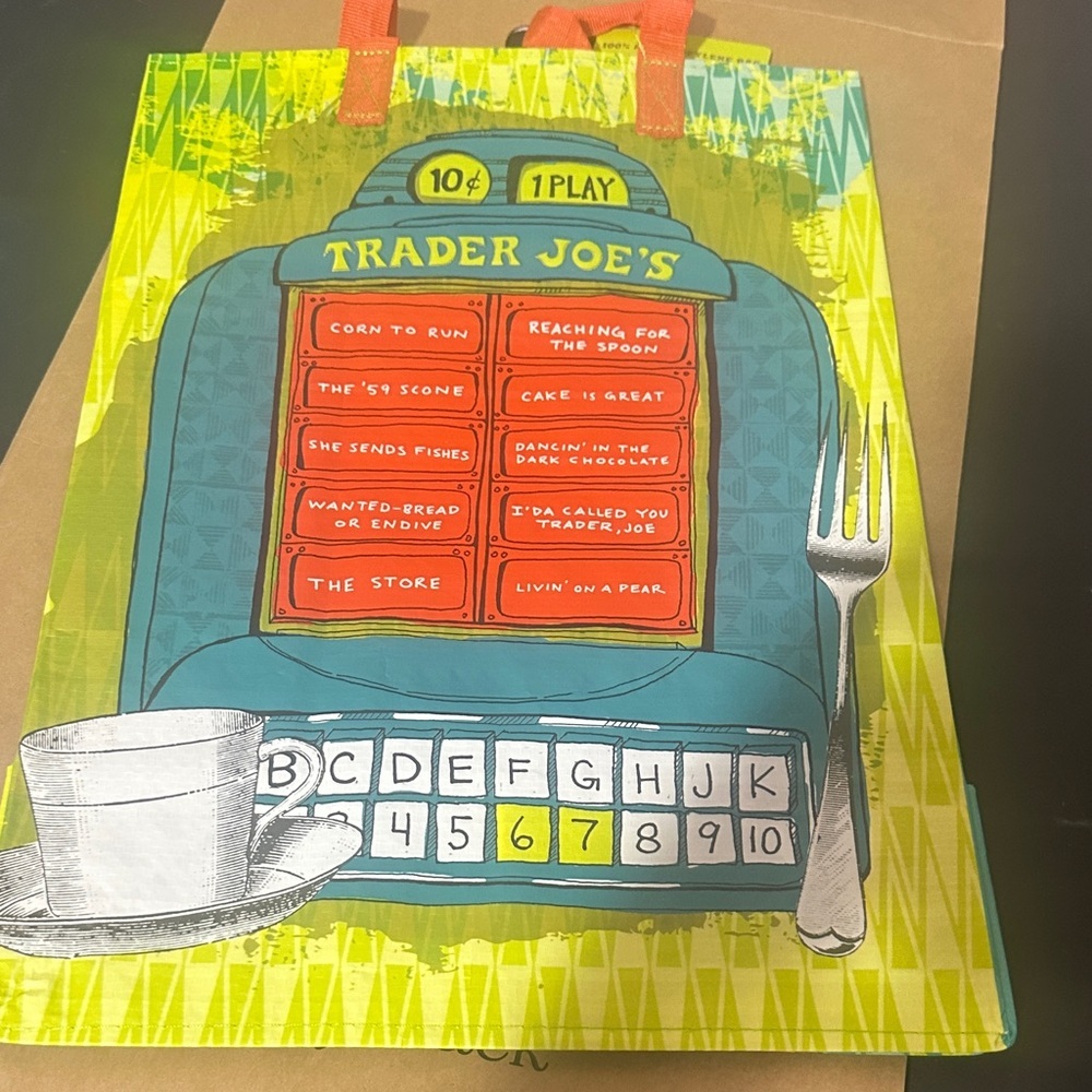 Trader Joe’s specialty reusable tote bag